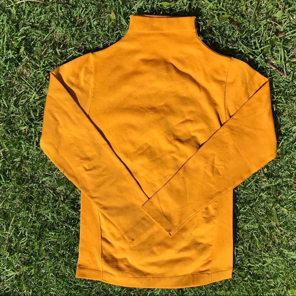 ‼️SOLD‼️Mustard Yellow Mock Turtleneck